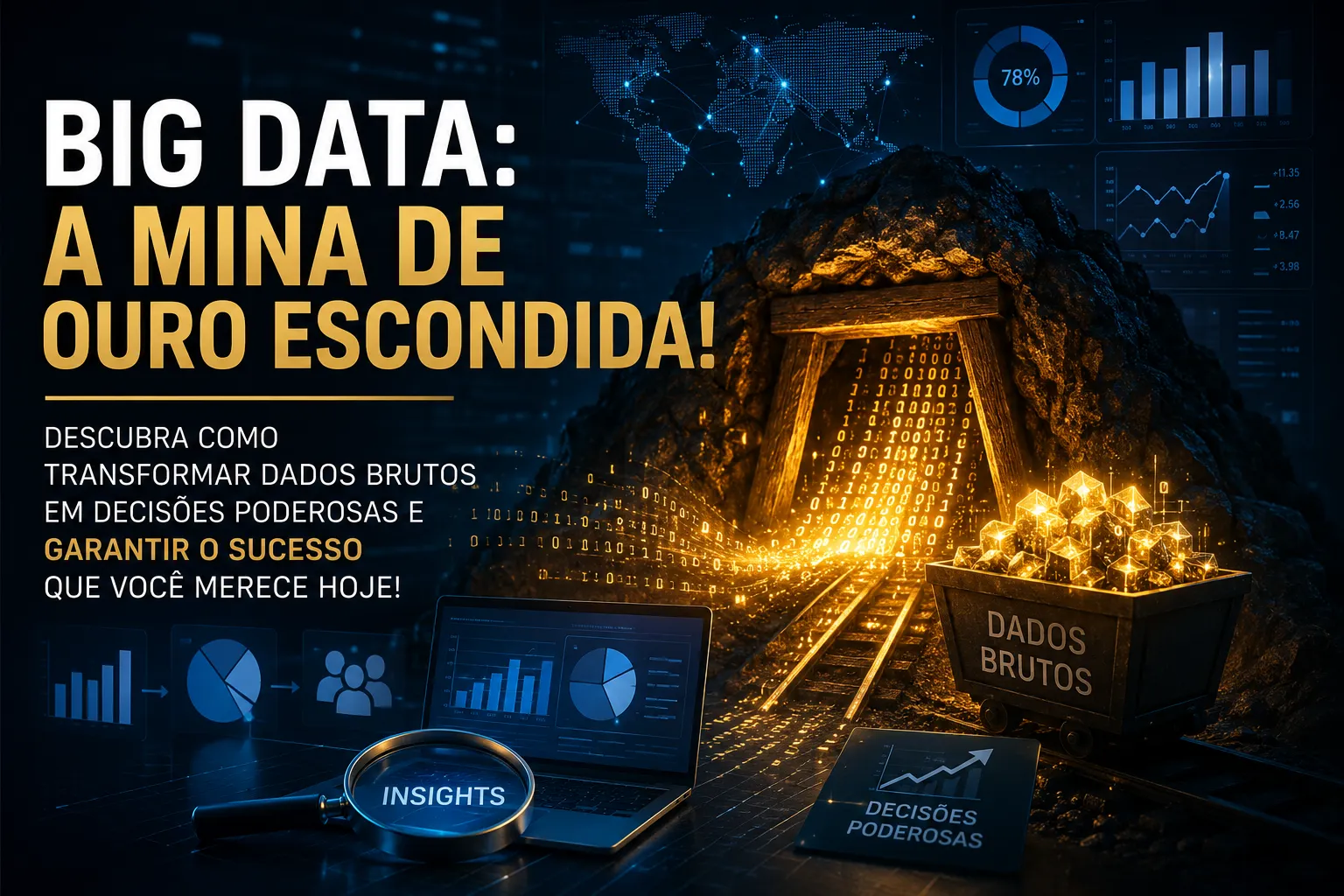 A mina de ouro escondida